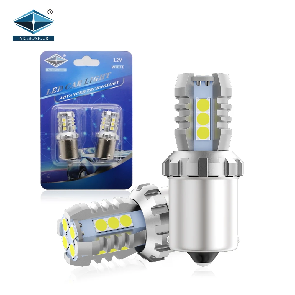 Wholesale 1400lm Bulb 1156 Turn Signal Light LED Car Brake Light 1157 Switchback S25 P21W 12V 24V Auto Lighting System