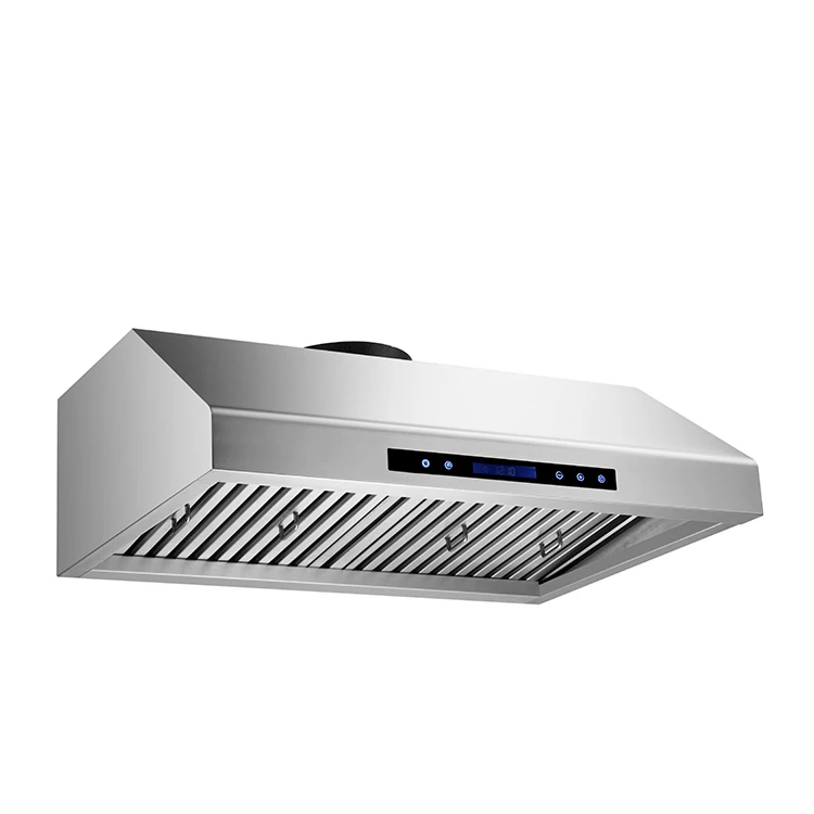 Professional Ducted Range Hood 900CFM Under Cabinet Hood Commercial Smart