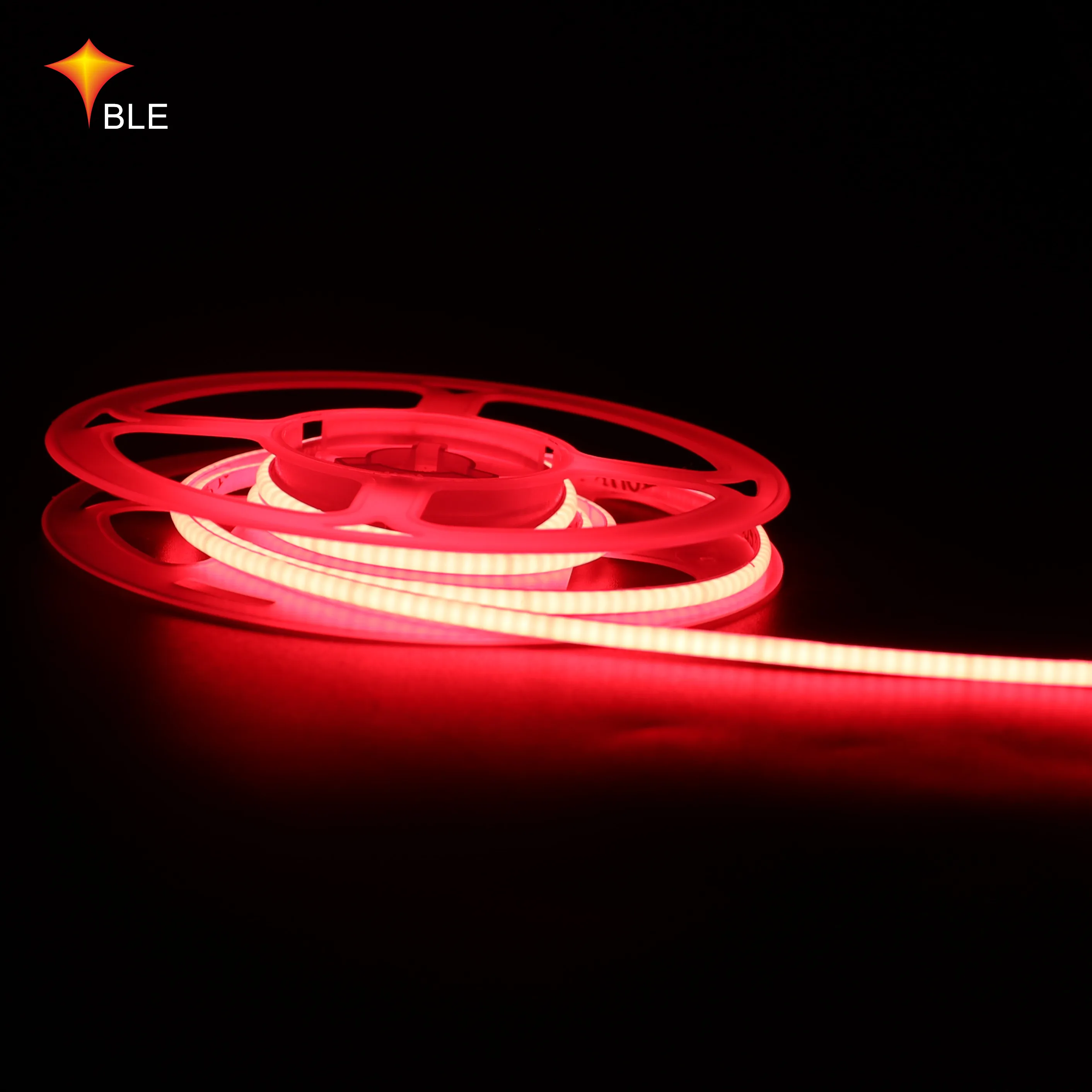 BLE 5W/m LED Dimmable light strips 5m/roll 2.7MM 4mm 8mm COB Strip Light