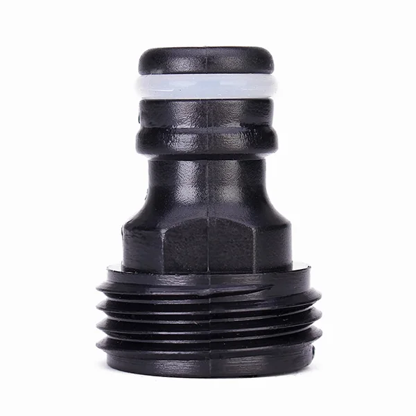 Plastic 3/4 inch garden hose adapter