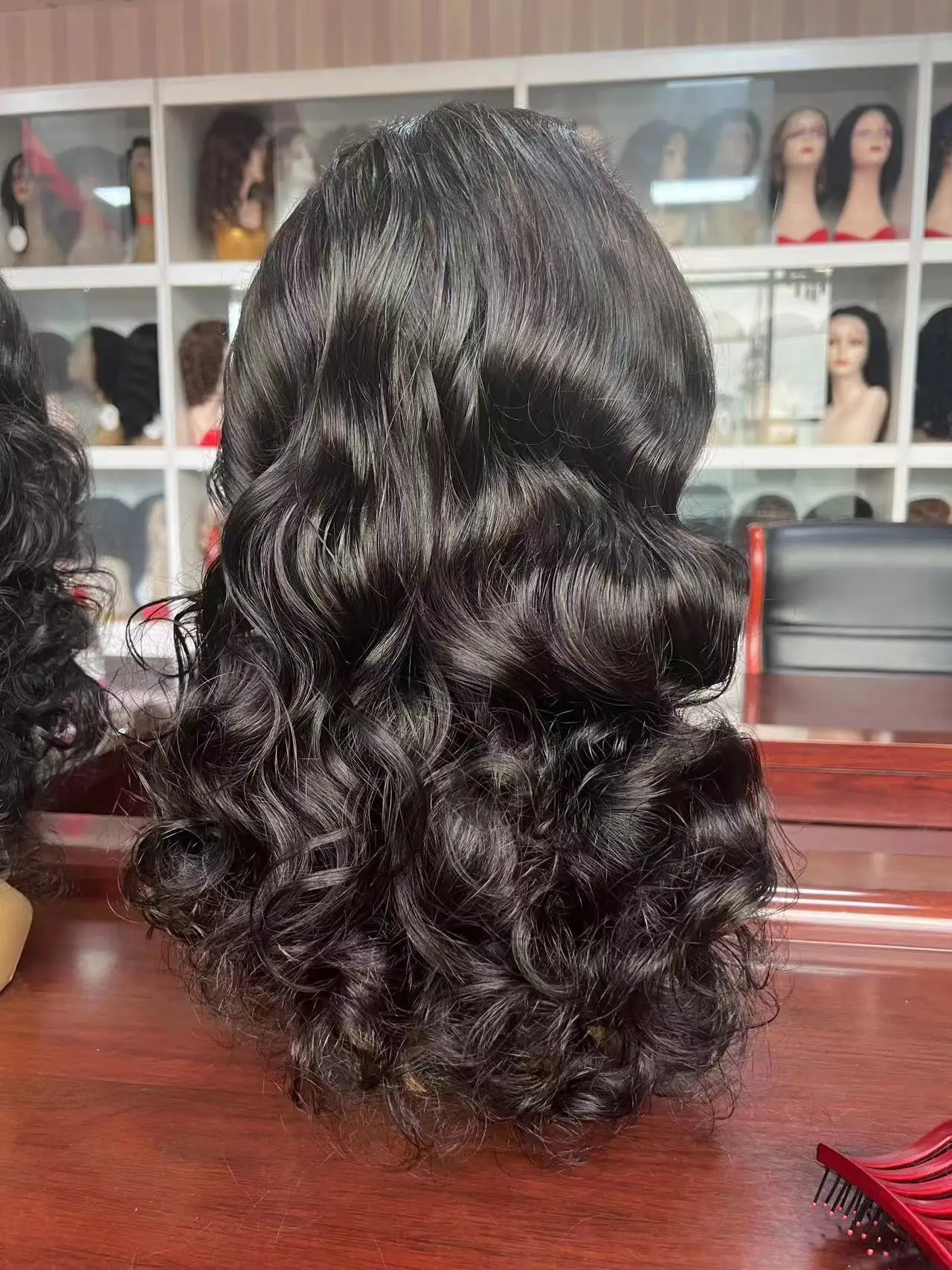 Оптовая продажа от производителя RUYIHAIR парики с кудрявым кружевом спереди человеческие волосы для наращивания черные женские вьющиеся
