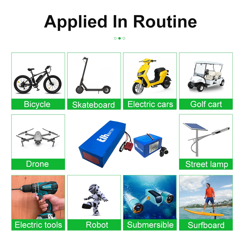 Removable 24 36 48 52 72 volt li-ion Electric Bicycle Lithium ion Ebike battery 48v 26ah 30ah for ebike