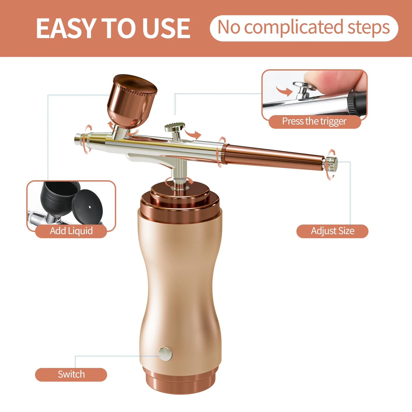 Most Selling Product Aerografo Profesional Body Painting Air Brush Kit For Painting Body Art Air Brush