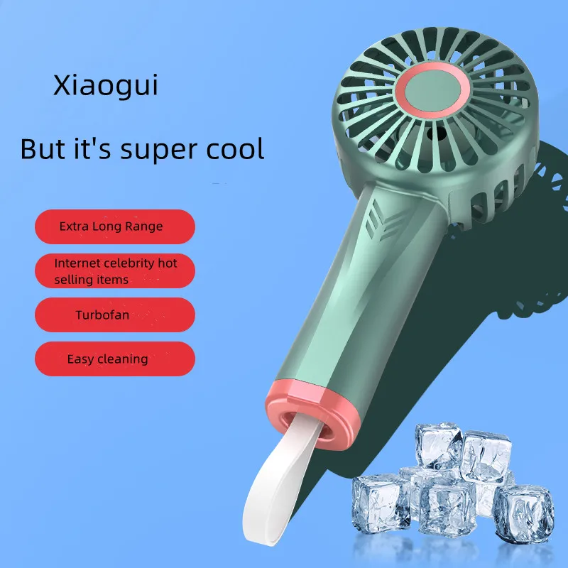 Best Seller Rechargeable Portable fan 1200mAh Air Circular Hand Fan Outdoor Handheld Electric small Fan mini