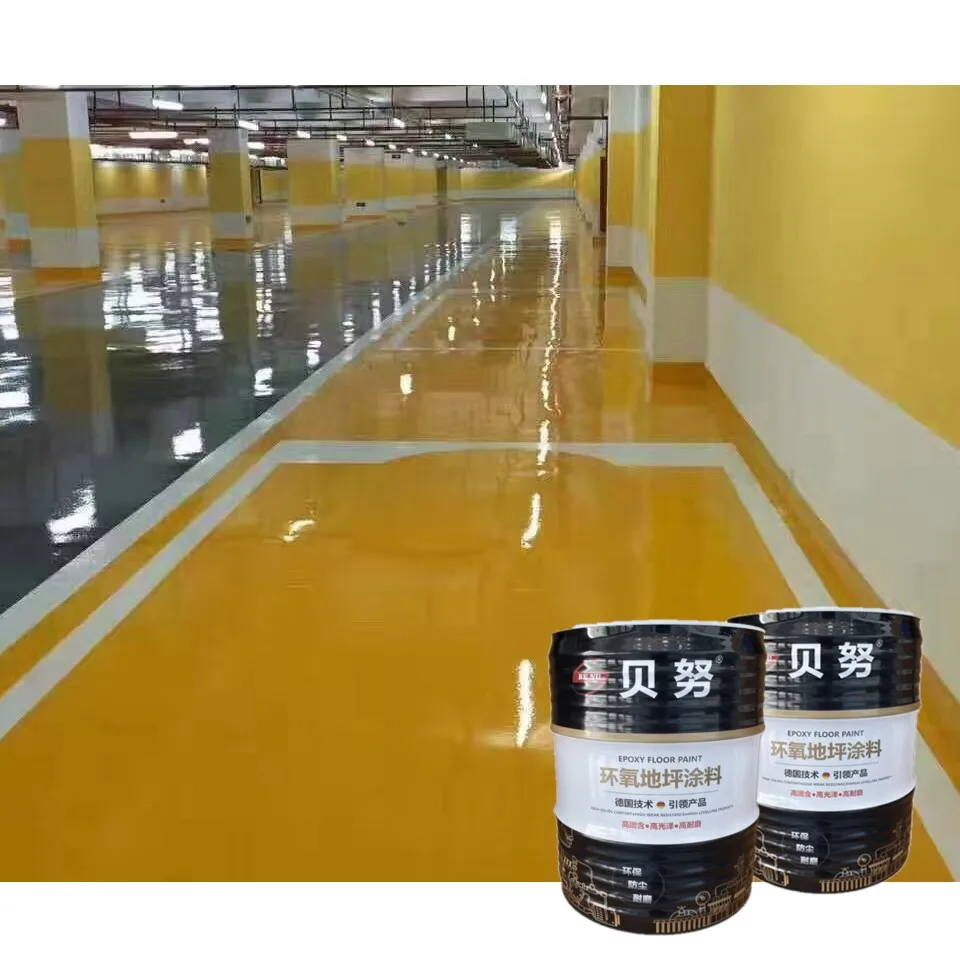 Wholesale of Chinese factories Ceramic Acrylic Surface Adhesive Anti slip Crystal Clear Epoxy Resin Floor paint