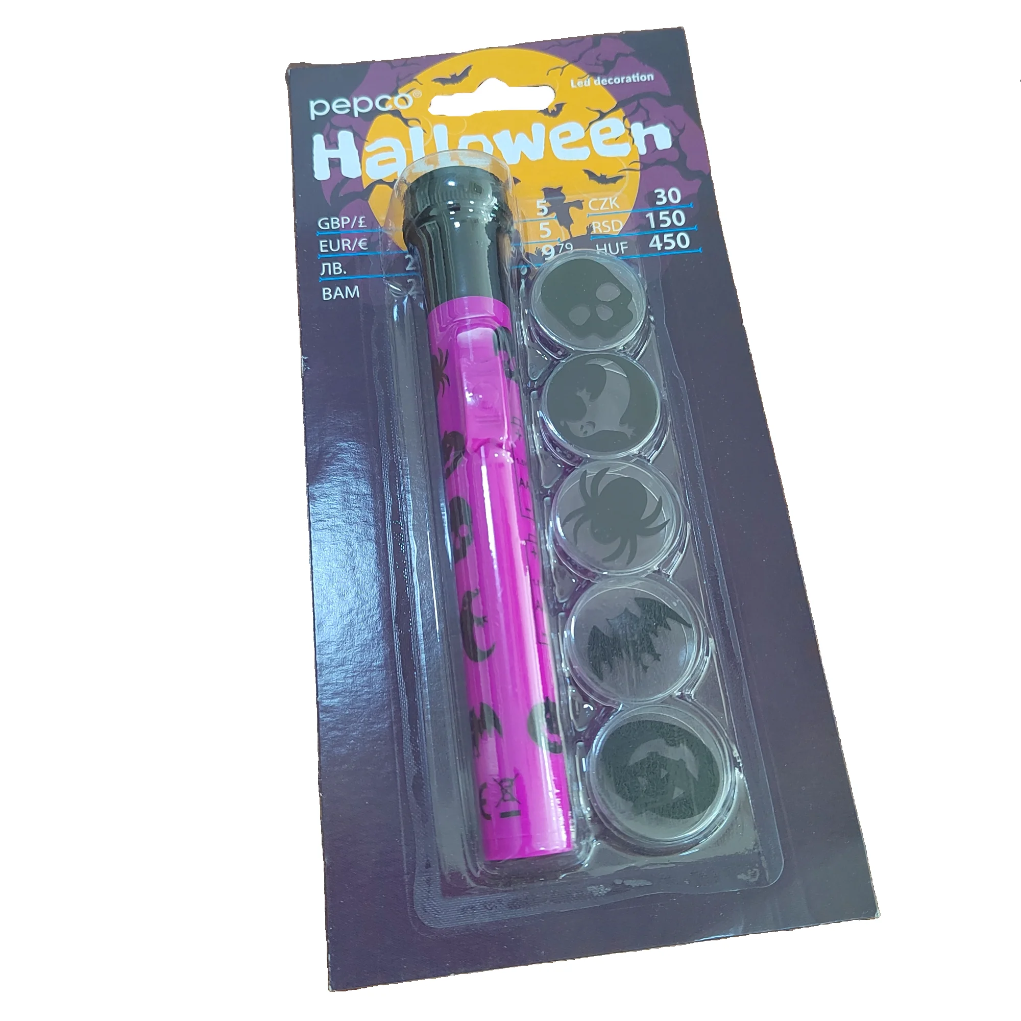 Christmas Halloween diy Toy funny educational Projector Torch Flashlight for kids