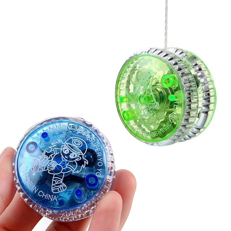 promotion Professional LED Flashing yoyo ball  for Beginner Adult Kids Classic fashion interesting educational pull stringToy