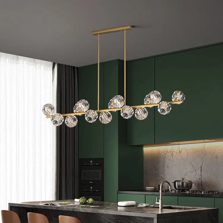 In Stock Adjustable Light Led Nordic Flower Rattan Dinning Ac 220V Alabaster Murano Chandelier Modern