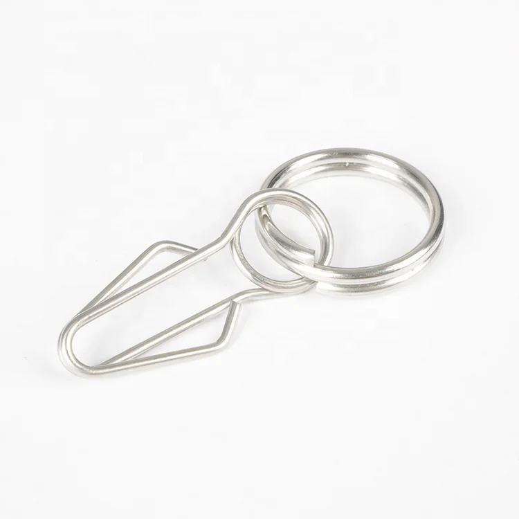 Tent Accessory Camping Accessory Tent Pole Tip Hook Ring and Pin Tent Pole Fixing