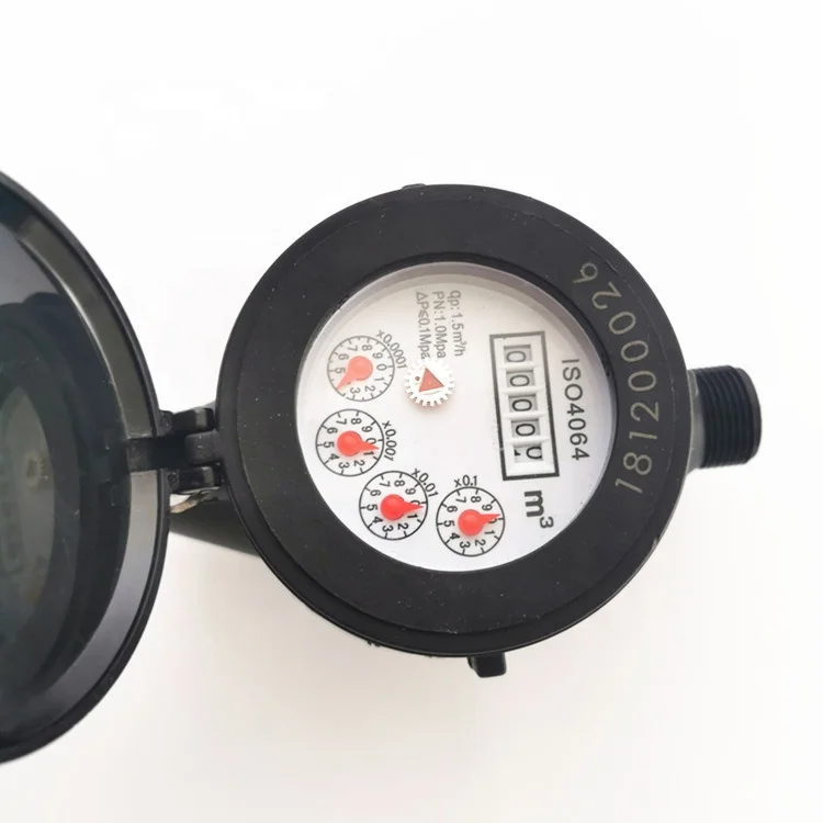 High quality Plastic Water Meter nylon well  water meter hour water meter