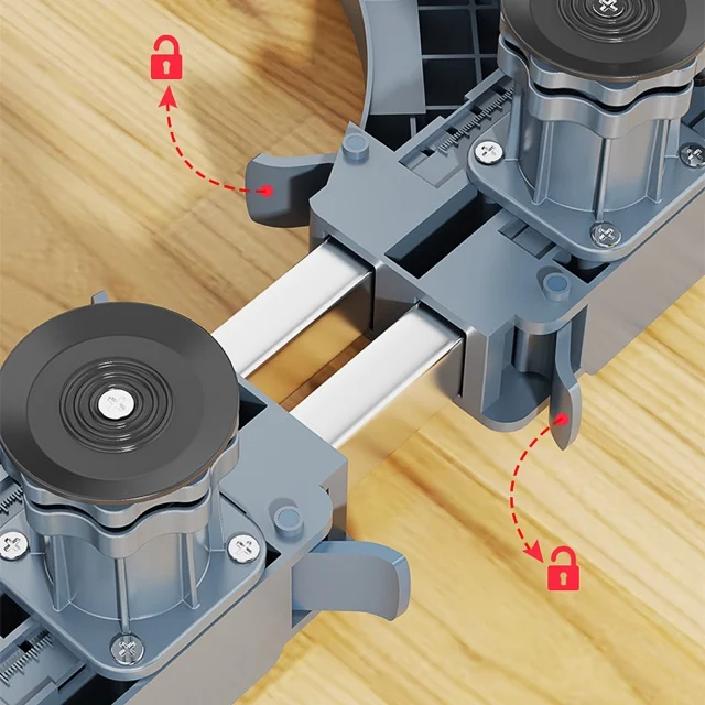 Roller washing machine base frame, universal moving universal universal wheel storage rack for refrigerators