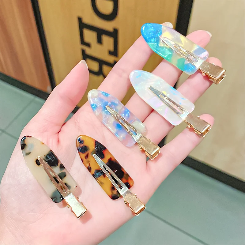 Fashion Beauty Salon Seamless Hairpin Professional Styling Hairdressing Makeup Tools Girl Headwear Women Hair Clips