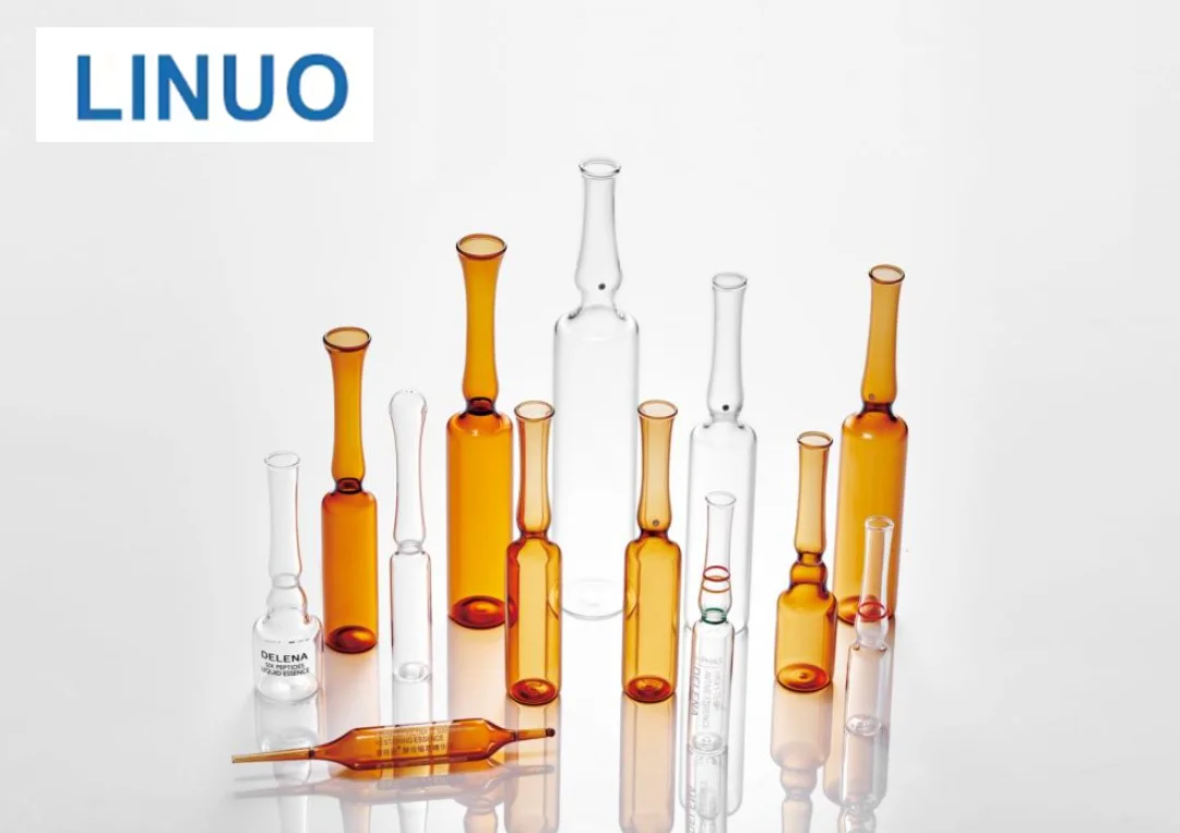 Linuo High Quality vitamin c collagen glass ampoule for face Anti aging