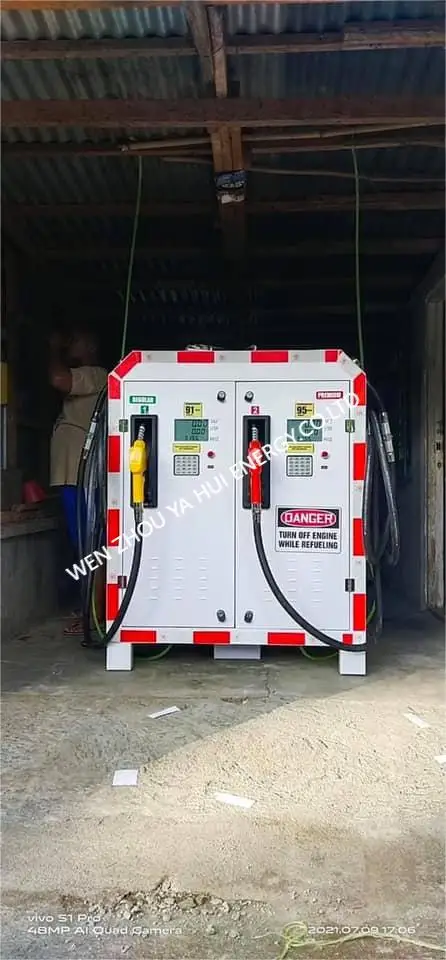 Mini Station Mobile Portable Containerized Fuel Petrol Station ContainerMobile Fuel Station