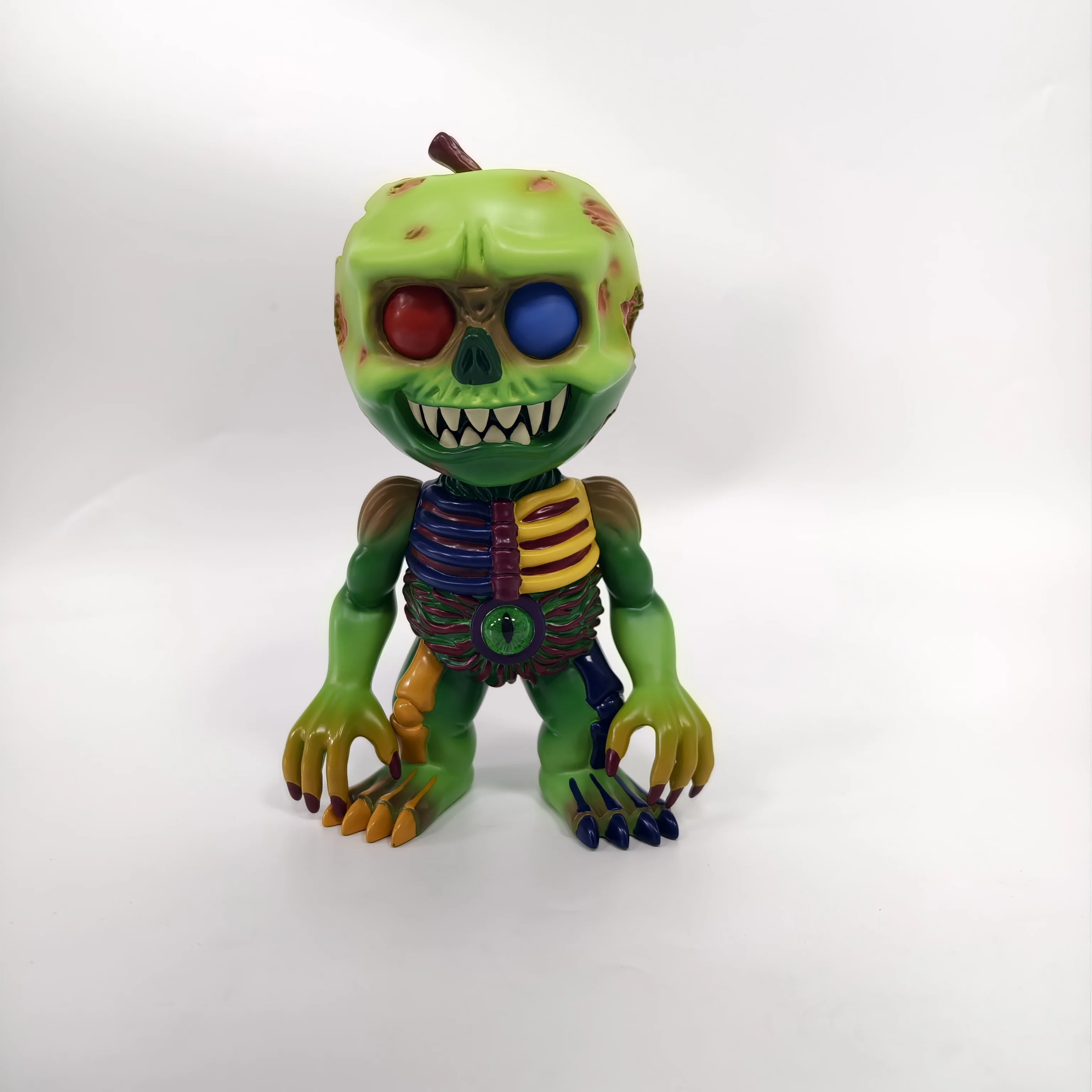 Demeng Оптовая продажа игрушек Sofubi фруктовые фигурки плохое яблоко зомби Монстры фигурка пластиковые виниловые игрушки