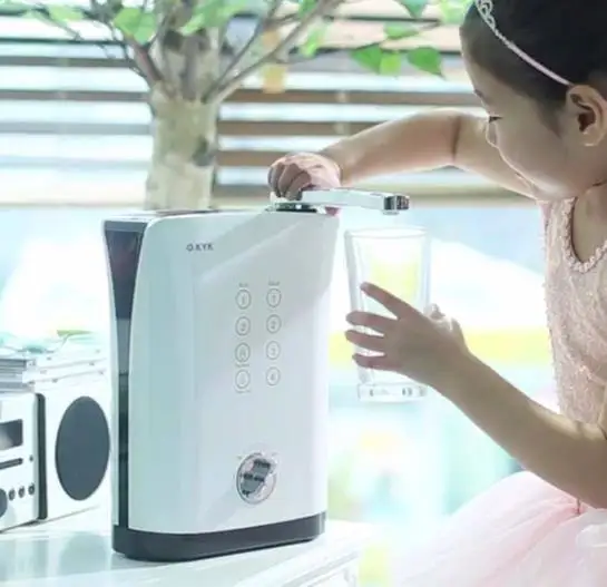 KYK Alkaline water//healthy water//A4 size of machine//Small but powerful//Good design