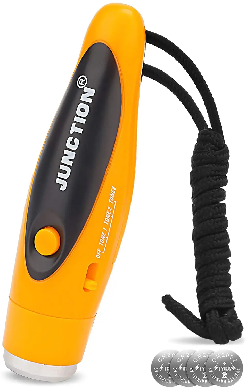 Wholesale High Quality 3 Tone Custom Electronic Whistle High Frequency 125DB Outdoor Survival Electronic Whistle