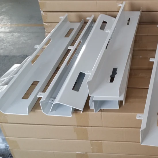 Office desk wire management metal cable tray