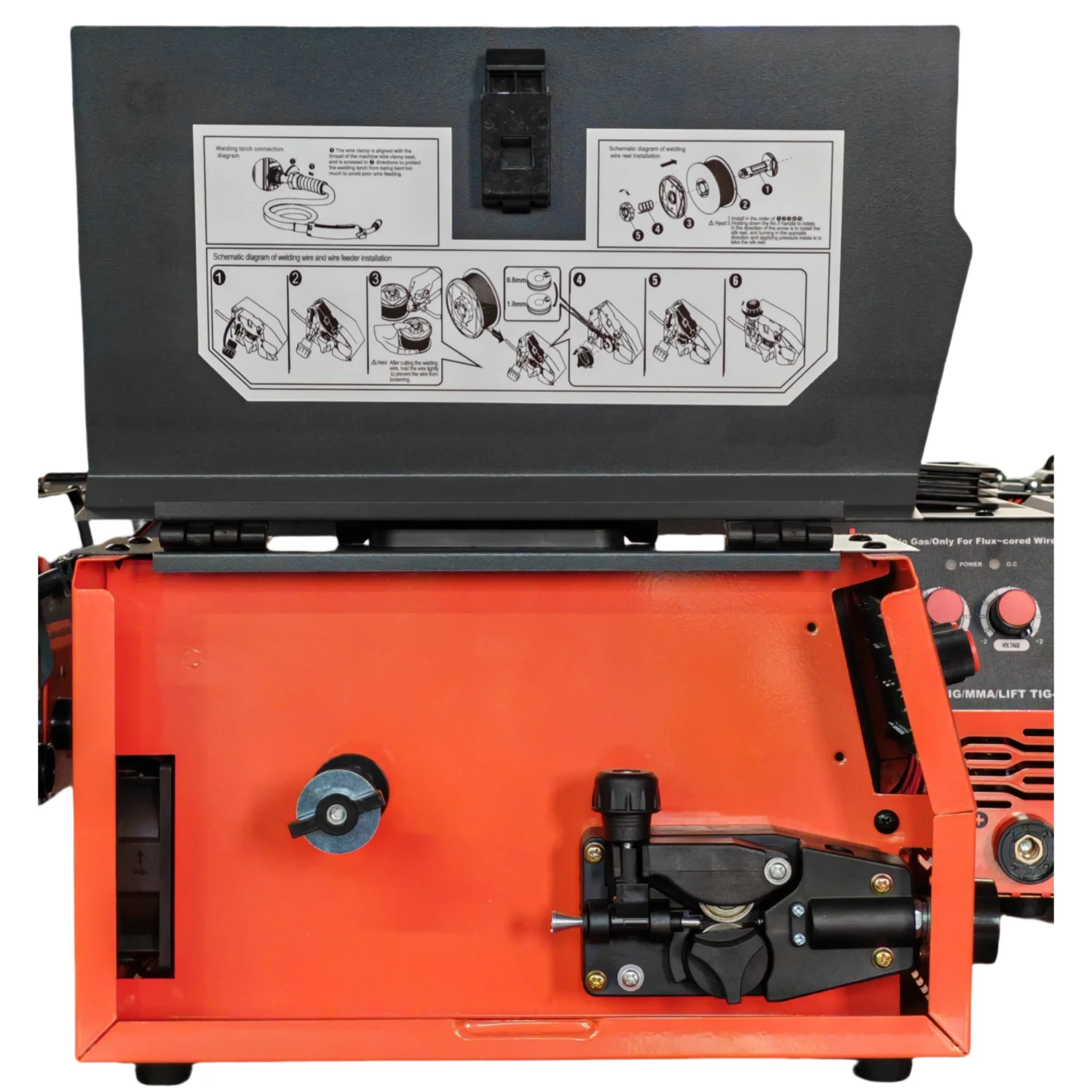 220V  Portable IGBT Inverter Arc Welder USB 3 In 1 Gasless MIG/MMA/LIFT TIG Welding Machines