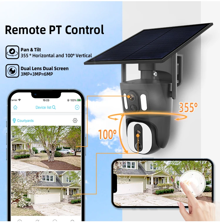New Arrival Ubox Cctv 4g Solar Ip Camera Wifi Video Outdoor Security System Alarm High Quality Cctv Cameras for Home Farm