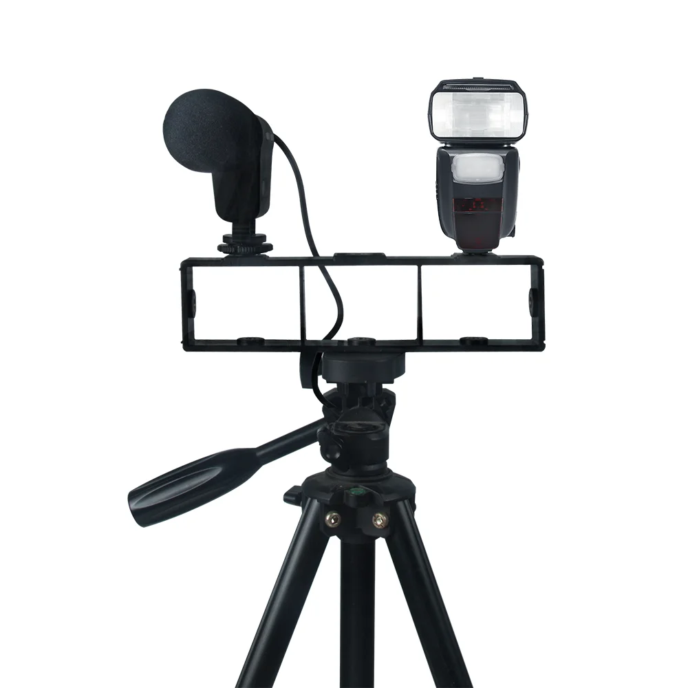 LituFoto Y8 Multi-camera Dedicated Live broadcast stand Multi-function mobile live broadcast clip Three-position activity clip