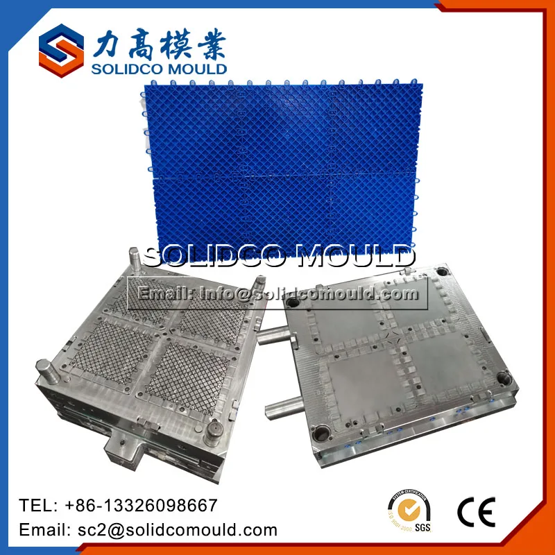 China Factory  injection mold maker for plastic deck tile