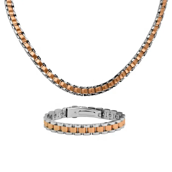 HOT 99.999% Germanium Bracelet Stainless Steel Bracelet/ Bangle for Men Women