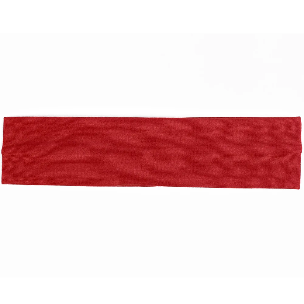 custom spa headbands for women Women Non Slip Elastic Sweat Hairbands Fashion cotton Sports headband