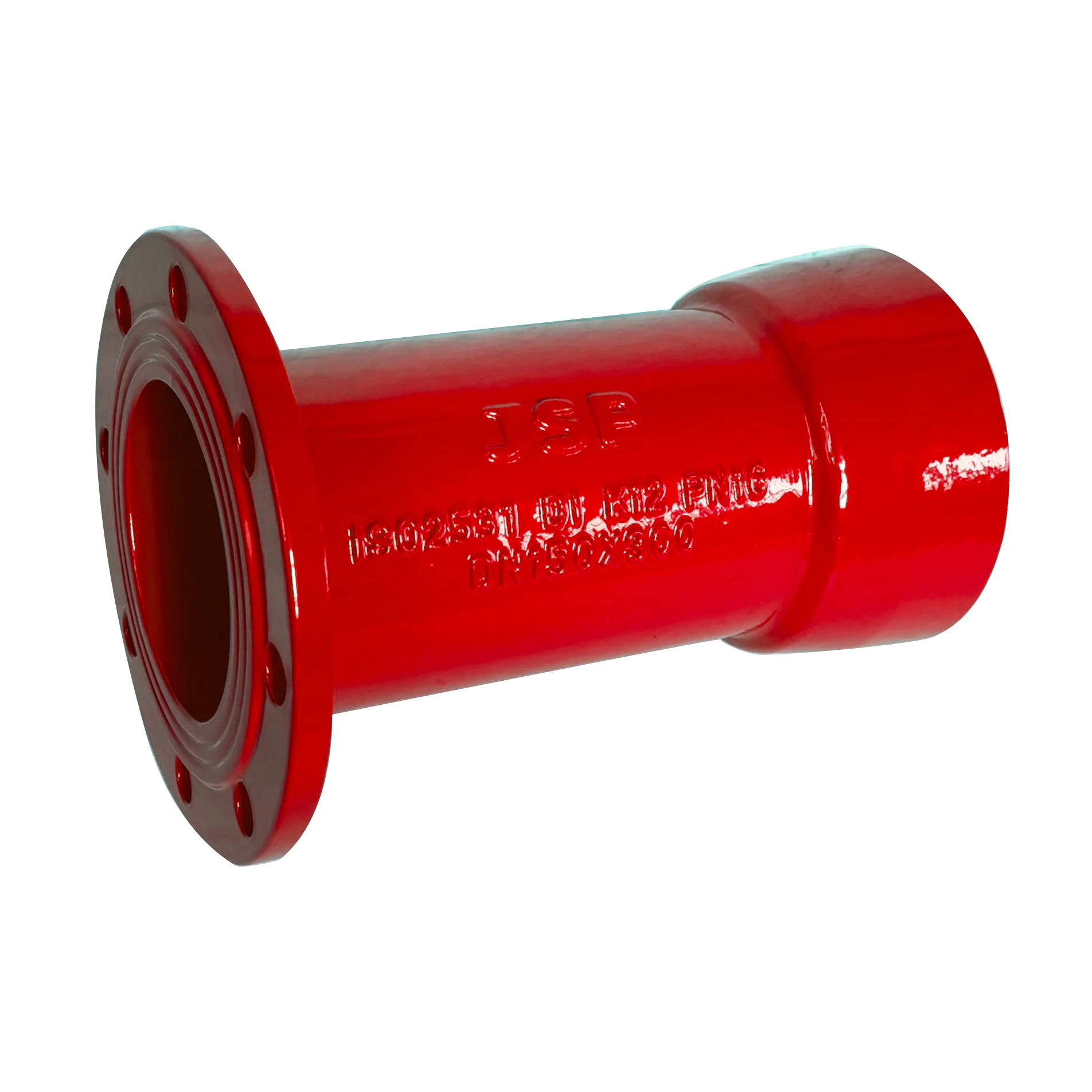 JSP Ductile Iron Flanged Socket Piece EN598 Water Sewerage Firefighting Pipeline Projects OEM Service Ductile Iron Pipe Fittings