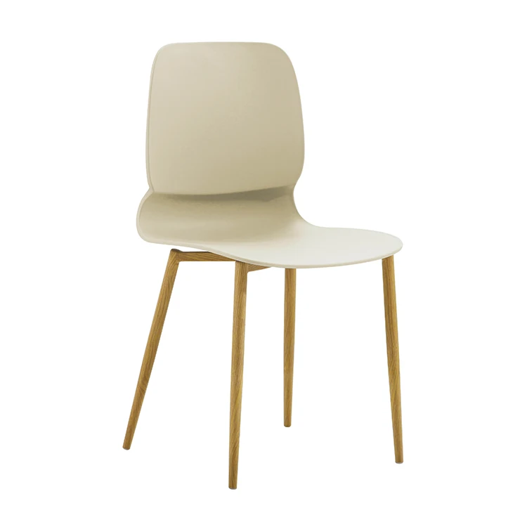 Forman Home Alibaba-Furniture Gold Metal Frame Plastic Dining Chair For Living Room Seating