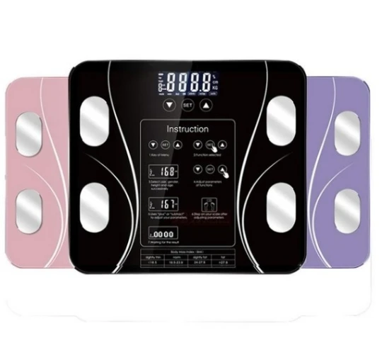 
High Quality Calorie Electronic180Kg Digital Body Analysis Body Fat Scale 