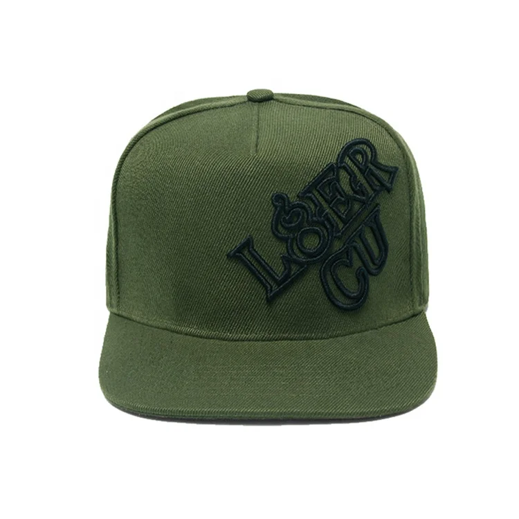 High quality allibaba com custom logo a frame 5 five panel vintage fitted hqr 3d puff embroidery snapback caps