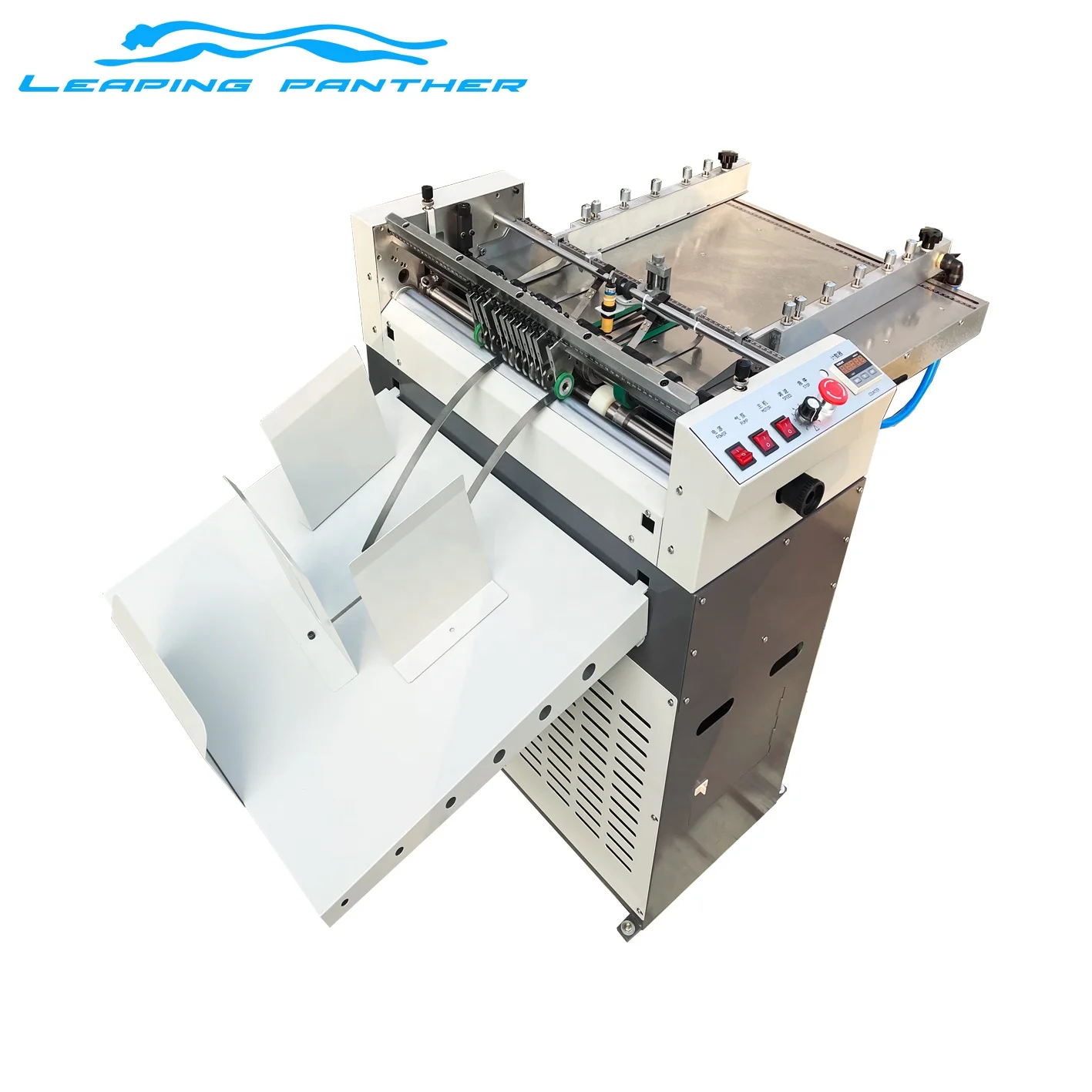 Automatic High Speed Rotary Paper Creaser Creasing Folding Machine