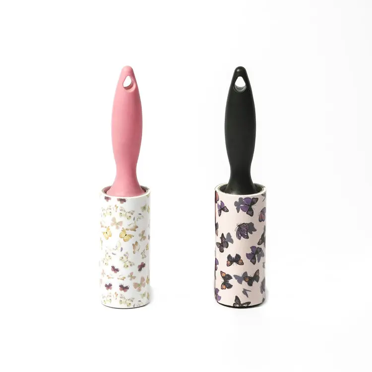 High tackiness household sticky cleaning tear paper refill set efficient lint roller