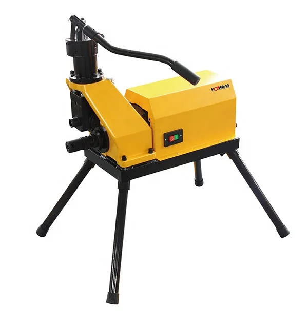 Hongli 6C-A Electric Pipe Roll Groover 1 1/4  To  6 inch Stainless Steel Tubes 550W Roll Grooving Machine