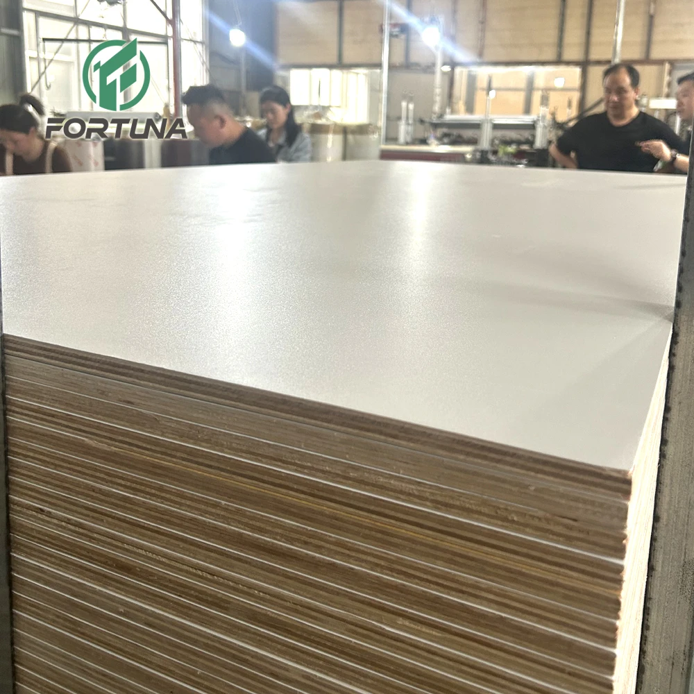 Factory Melamine laminated mdf board 18mm mdf wood craft plywood 3mm 6mm 9mm 15mm 18mm