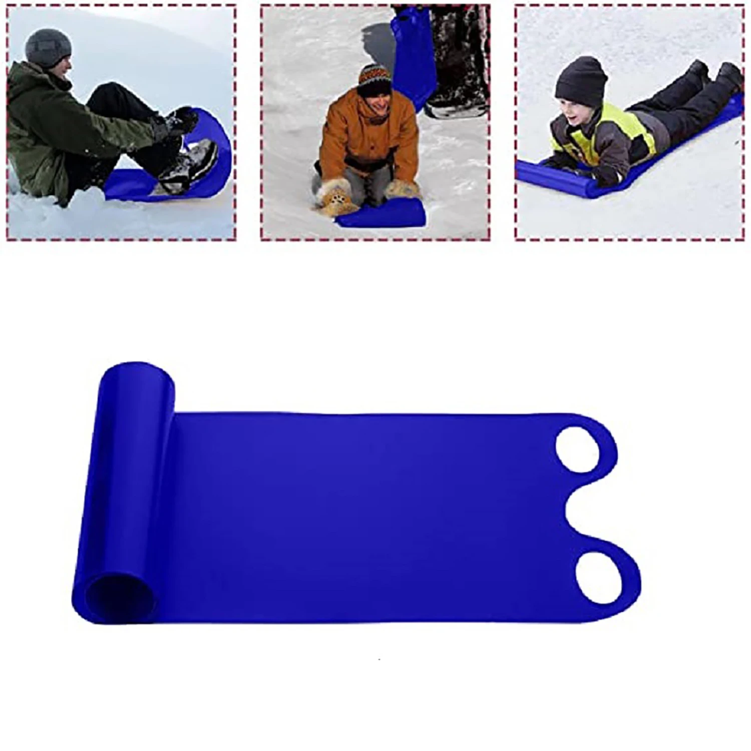 Lightweight Plastic Snowboard Sled Winter Toys