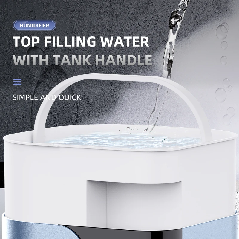 УФ Электрический ультразвуковой диффузор, ультразвуковые увлажнители воздуха с дистанционным управлением, 5 л