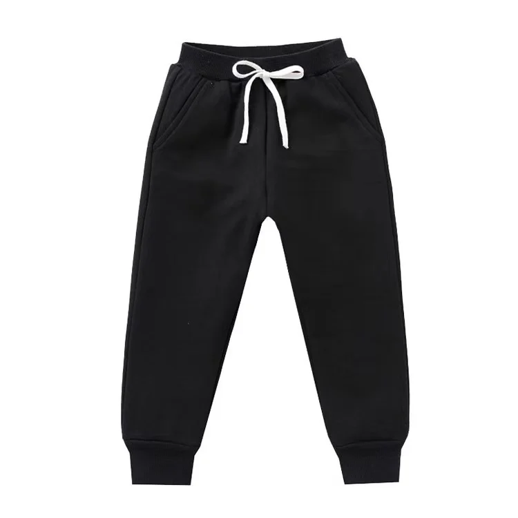
Hot Sale Children Boys Winter Thermal Sweatpants Kids Pants 