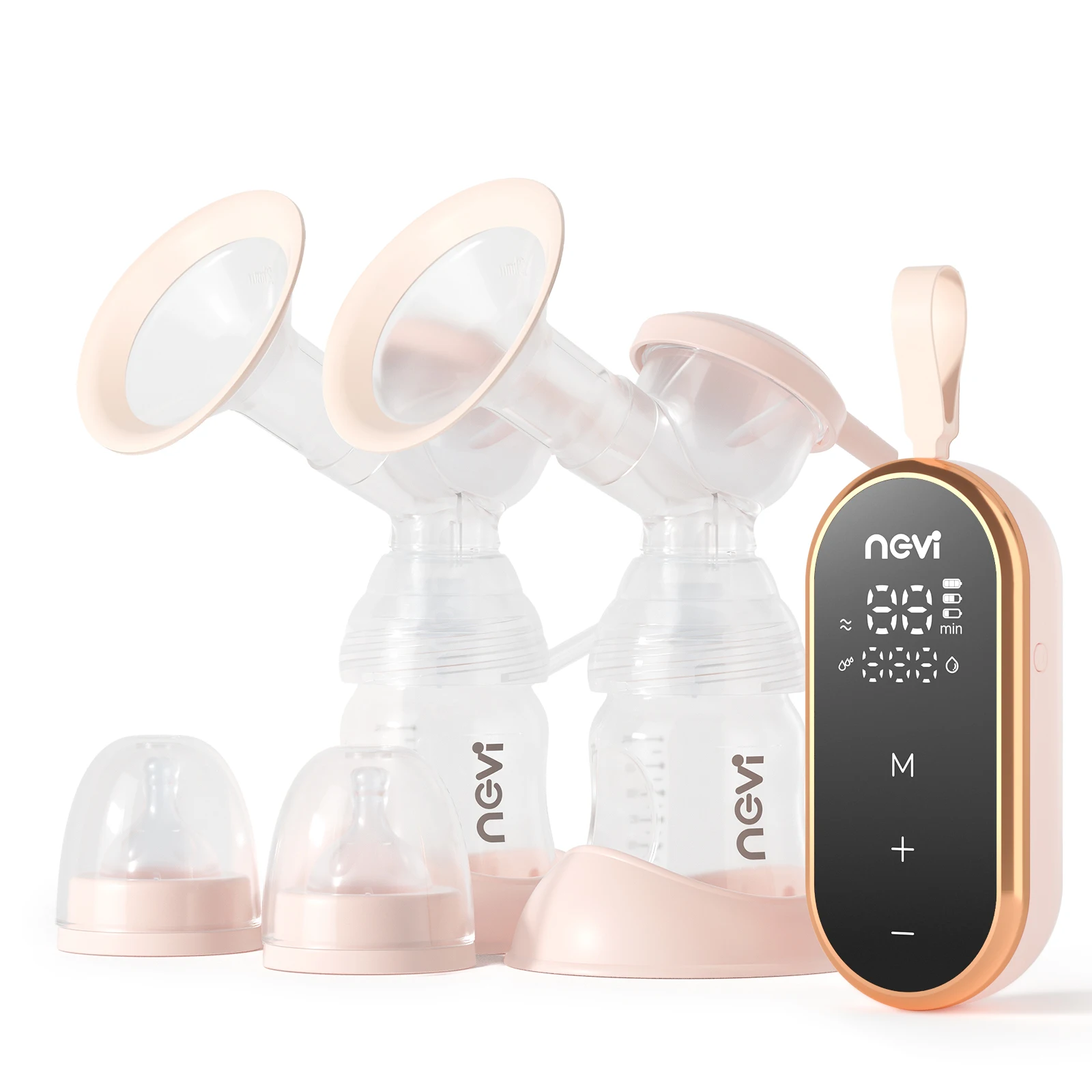 New Arrival Customization BPA Free Touch Screen Silicone Electric Breast Milk Pump For Feeding