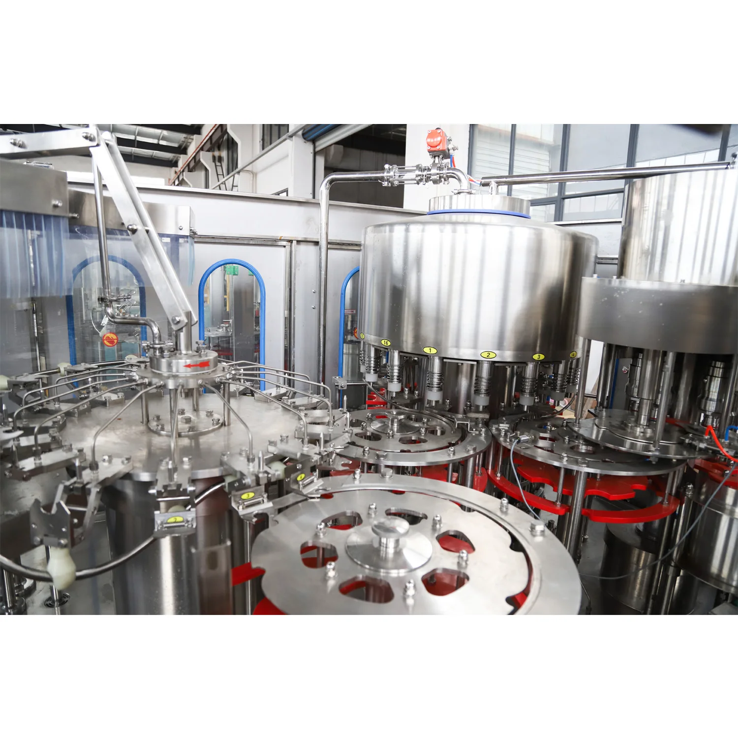 automatic bottle water washing filling capping machine