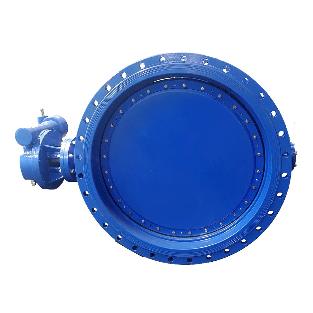 Made in China soft sealing water medium butterfly valve large diameter valve ductile iron material D342X-10Q DN1200