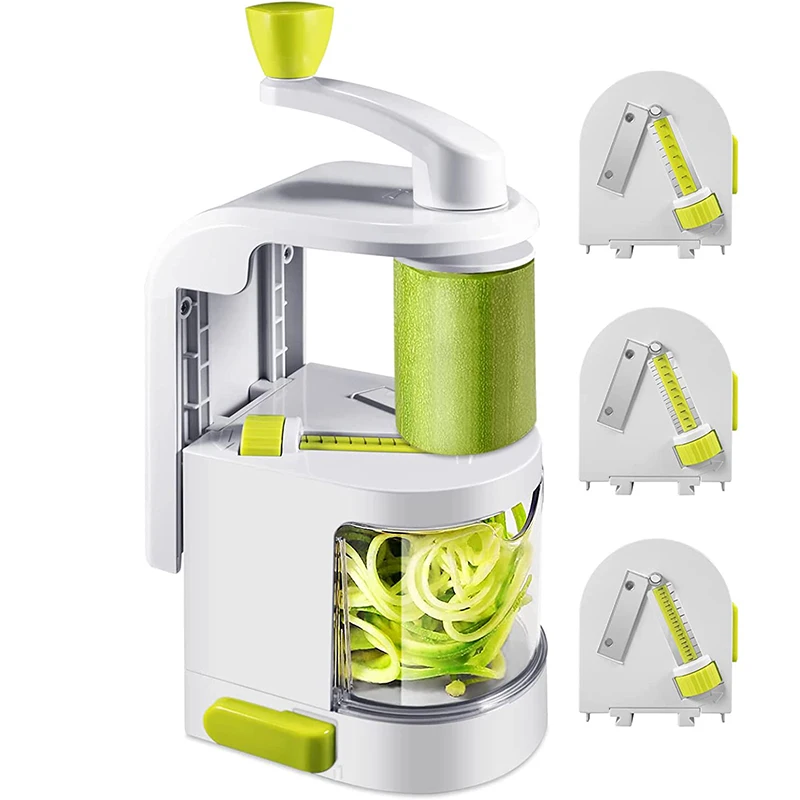 Amazon Product 4 IN 1 Vegetable potato spiral cutter Vegetable Spiralizer