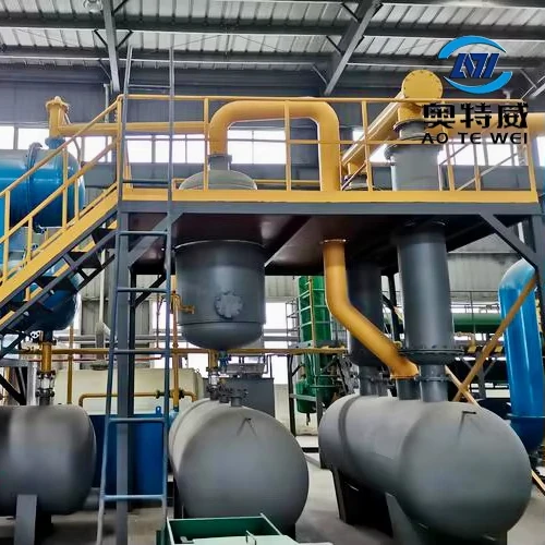Plastic Pyrolysis Machine Oil Diatillation Waste Tyre Recycling Machine 50t Pyrolysis Plant