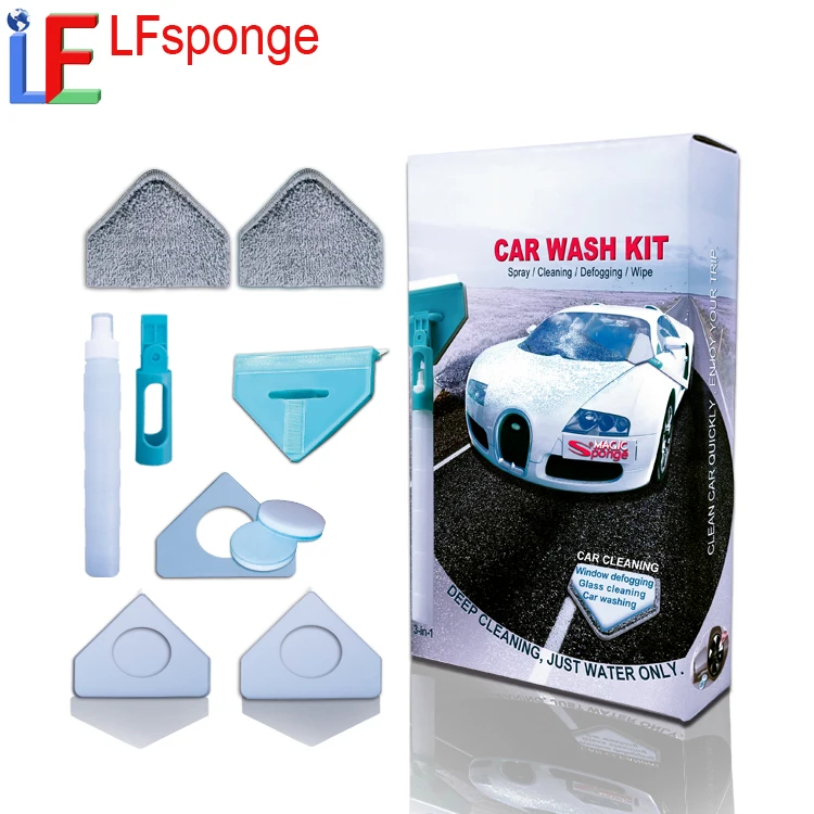 Distributor Wanted  wash car sponge magic Eraser Sponge for car seat Leather Care Cleaning car wash kit