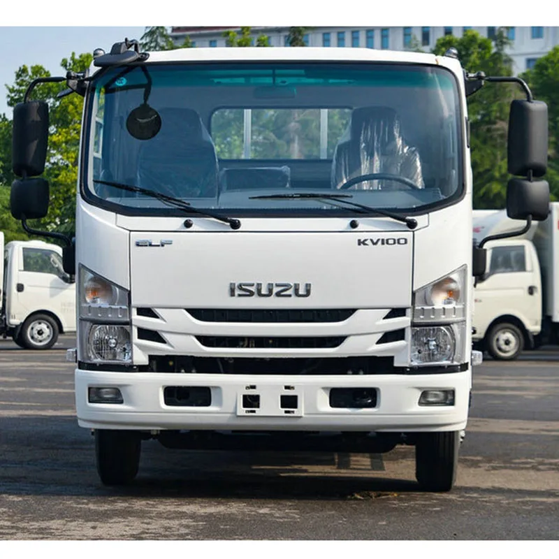 ISUZU KV100 Mini Cargo Lorry Truck 3Tons 5Tons 120HP Euro 6 With One Bed Good Price for Sales Whatsapp Wechat 0086 15897603919