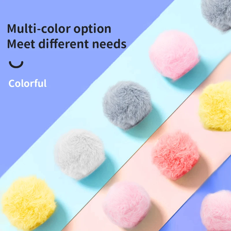 Cute plush silicone bouncing ball child safety plush toys BPA-free silicone ball sensory toy for gift