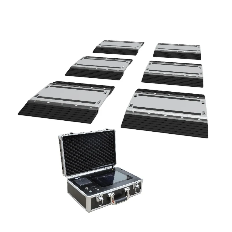 Export axle weighing high accuracy axle weighing system in moyion vehicle scale
