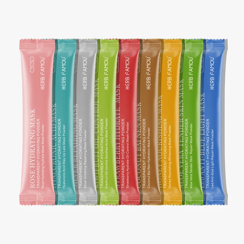 
Korean Beauty Skin Care Face Lavender Powder Mask Organic Hydro Whitening Cherry Peel Off Jelly Facial Mask 