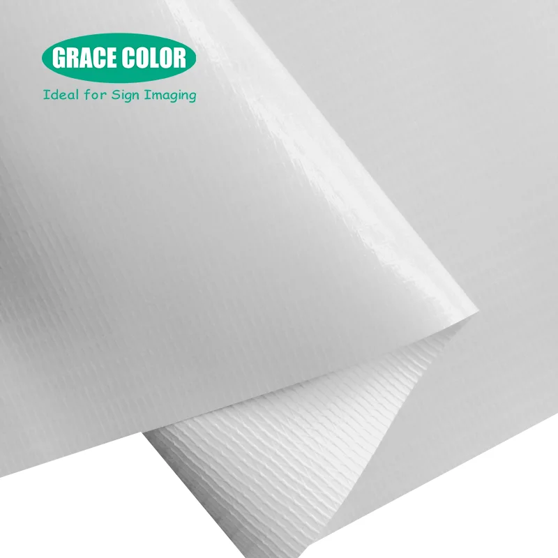 IN STOCK 11oz 3.20m*50m GLOSSY FRONTLIT PVC FLEX BANNER